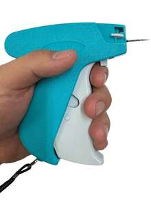 pistola aplicador de tag com 5 mil pinos de tag - Azul - Visão 4