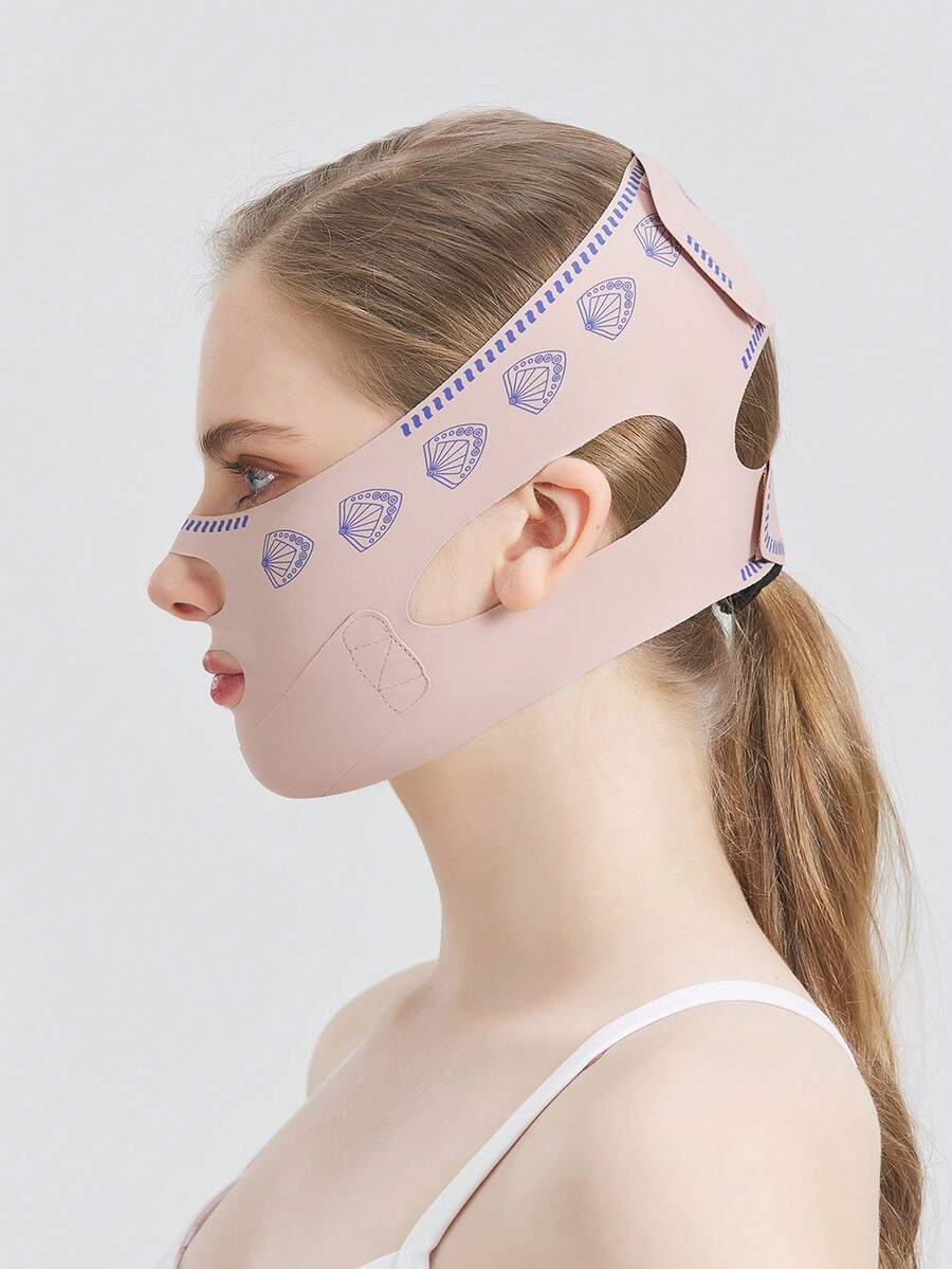 Face Lift Bandage,1Pc Facial Massage Bandage Face Lift Tpu VLine