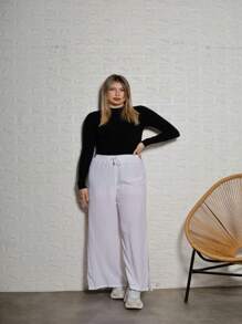 Women Pants - trắng - Xem 1