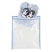 多功能收纳袋，用于旅行收纳袋、化妆包、化妆包、度假收纳袋、大容量化妆品收纳袋化妆盒，适用于口红、刷子、护肤品、手机、硬币、小物品，适用于家庭、礼物、度假和节日万圣节圣诞节多功能用途 - 淺藍色 - 查看 2