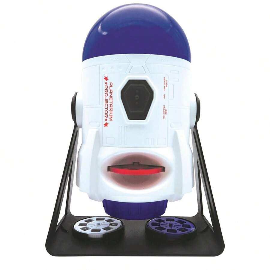 360° Planetarium Projector Incl 24 Projecting Pictures, Map Of Constellations And Educational Booklet