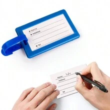 5 Chiếc Phim Hoạt Hình Lên Máy Bay Thẻ Hành Lý Pvc Phim Hoạt Hình Sáng Tạo Thẻ Hành Lý Máy Bay Dây Thẻ Lên Máy Bay, Thẻ Nhận Dạng Hành Lý, Thẻ Lên Máy Bay, Các Loại Đồ Du Lịch Cần Thiết Cho Du Lịch Ba Lô Túi Du Lịch Vali Hành Lý Dụng Cụ Du Lịch Trở Lại Trường Học - Nhiều màu - Xem 4