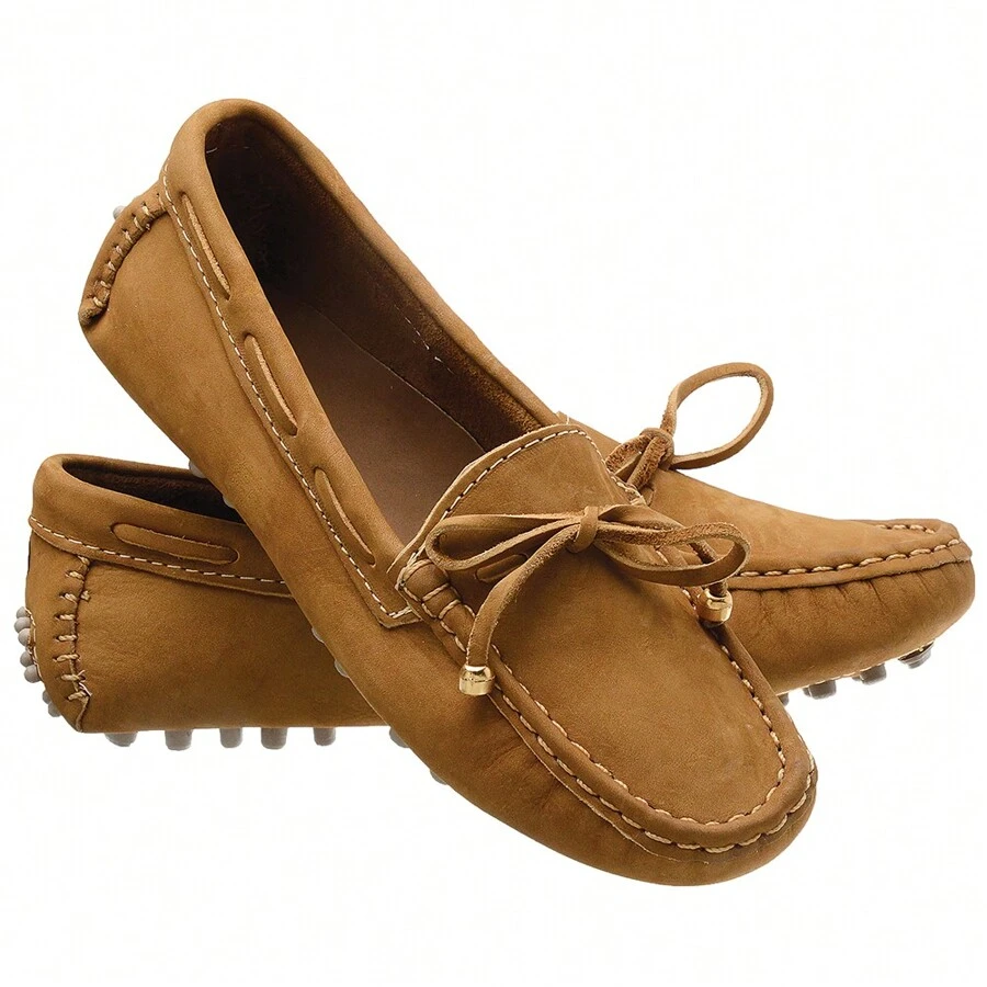 Women Loafers Shoes - Lạc đà - Xem 1