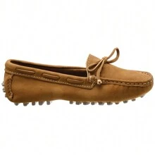 Women Loafers Shoes - Camel - View 2