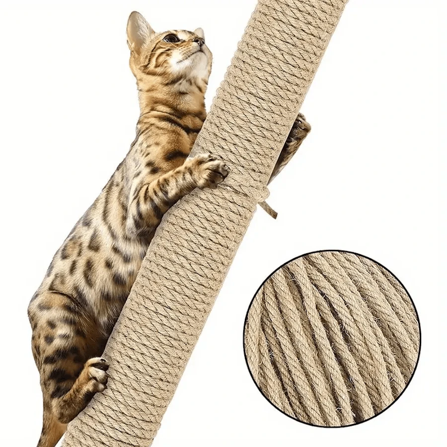 Cat Scratch Sisal Rope, Can Be Freely Cut, Used For Cat Scratching Post