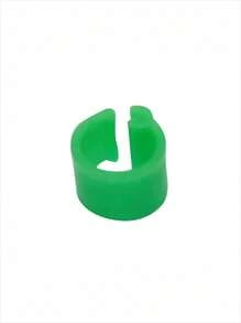 1000 chiếc Nhẫn chân chim bồ câu có lỗ mở 6 mm, không có dòng chữ, dễ nhận biết, màu sắc ngẫu nhiên - Thiết bị chim bồ câu đua - Nhiều màu - Xem 9