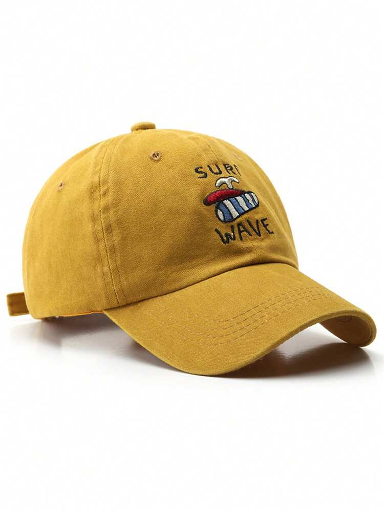 Casquette Dr Pepper Unisexe – Noire, Broderie Lettre – Réglable, Protection Solaire – Maille