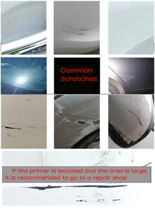 Removedor De Rayones De Automóviles Cera Pulidora Adecuada Para La Reparación Y Pulido De Rayones En La Pintura De Automóviles - Multicolor - Ver 7