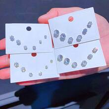 24pcs Set Pure White Pearl Classic Stud Earrings - Pearl Earrings - View 8