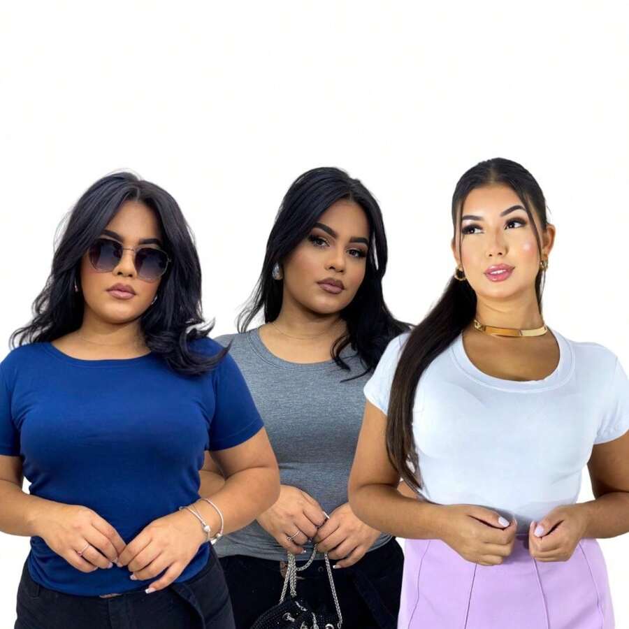 Women Blouses - 灰色 - 查看 1