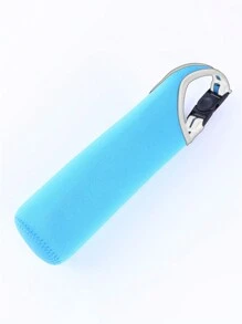 便携式水瓶斜挎包带肩带包袋隔热支架保护跑步露营徒步旅行能量饮料 - 彩色 - 查看 12