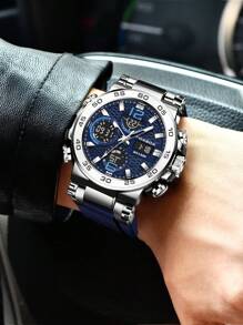 Foxbox Men's Fashionable Blue Digital Watch