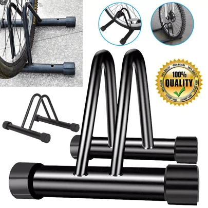 Bike Stan Rack For Bicycle Parking Stand Floor Mount Indoor Outdoor Heavy Duty