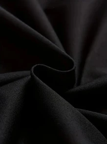 1set Women's Casual Heart Grid Print Short Sleeve Sports Set - Blue - View 5