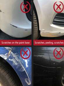 Removedor De Rayones De Automóviles Cera Pulidora Adecuada Para La Reparación Y Pulido De Rayones En La Pintura De Automóviles - Multicolor - Ver 3