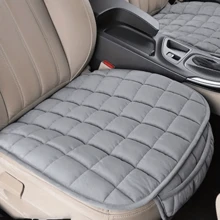 Universal Oval Car Seat Cushion With Polyester Fiber, Sponge Filler, Soft & Breathable, Anti-Slip, Lightweight & Portable, All-Season Protection For Vehicle Seats - Hand Washable
