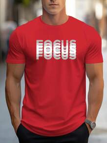 Men T-Shirts - Đỏ - Xem 1