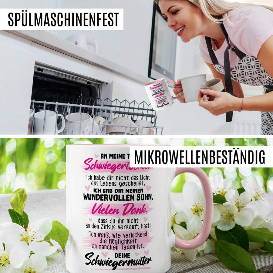 11oz Cups Circus Family Saying SonInLaw Mug With Saying Gift Thank