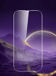 2pcs/Set (Full Screen Transparent Protector + Camera Lens Protector) High-Definition High-Aluminum Precision Aperture Tempered Glass Screen Protector, Suitable For X/XR/13/14 Pro/15/15 Pro Max Models - Full Screen Transparent + Lens Film - View 7