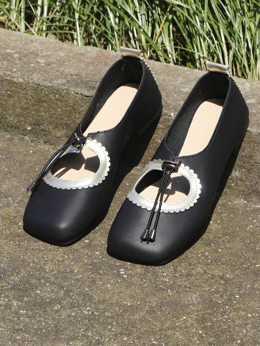 Nouveaux Chaussons de Ballet carré d
