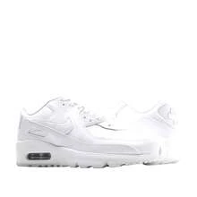 Nike Air Max 90 Leather (GS) White/White Big Kids Running Shoes CD6864-100 - 白色 - 查看 8