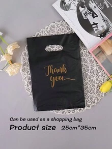 20pcs Thank You Wrapped Gift Bags, Black And White Gift Bags, Easy To Use, Comfortable To Carry, Gift Bags Suitable For Company Parties, Birthday Parties, Holiday Parties, Store Shopping Bags, Etc., And Many More, Cheapest Items, Promotional Shopping Bags, Party Bags, Gift Bags,Bag Gift,Gift Bag Large,Gift Bag Set,Gift Baggies,Gift Bag Toys, Wedding Party Gift Bags Gift Bag Party Kitchen - Multicolor - View 11