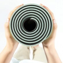 TPE Yoga Mat With Non-Slip Surface & Carrying Strap,  Fitness Exercise Mat For Home, Pilates, And Floor Workouts, Professional Yoga Mat