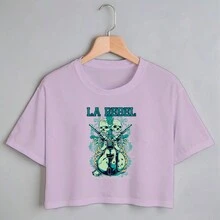 Women T-Shirts - Màu tím - Xem 1