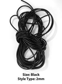 5 Meters 1-3mm Genuine Cow Leather Round Thong Cord DIY Bracelet Findings Rope String For Jewelry Making - Multicolor - View 20