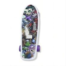 PATINETA  LLANTAS CON LUZ  RGB - Morado - Ver 1