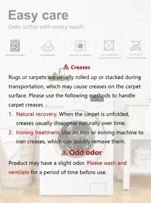 1pc Stone Pattern Bath Rug Home Bathroom Decor Floor Carpet Outdoor Rug Door Mat Fall Decor Bathroom Accessories Back To School Entryway Decor