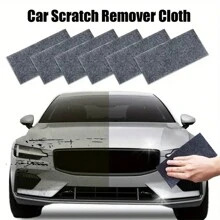 12st Nano Magic Car Scratch Repair Duk - Polyester Fiber, Polish Och Skydd - Grå - Visa 2