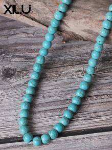 1條西部牛仔風格多彩珍珠項鍊，可自由配色 - 項鍊 - 查看 18