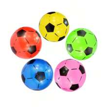 6 pelotas sin pivote diseños variados mixtas/ pelotas para niños/ pelotas para fiesta se inflan con bomba normal y no se les sale el aire , desinfladas - Multicolor - Ver 1