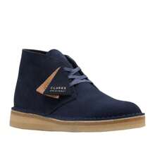 Clarks Originals Desert Coal 海军蓝麂皮男式 Chukka 靴 26169997 - 藍色 - 查看 8