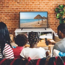 32" Class HD LED Television With DVD Player - 黑色 - 查看 3