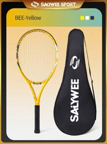 SALYWEE 1pc BEE Series Tennis Racket Carbon Fiber Tennis Racket With Free Bag 60-70lbs Superlight 290g(With String) For Sport Training - Multicolor - View 9