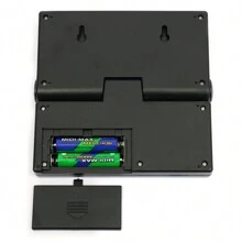 YUNRUX Parcel Scale 50kg/1g, Robust Platform Scale/Letter Scale/Precision Scale With Foldable External LCD Wall Display, Including Power Cable Or Batteries - Black - View 9