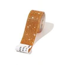 12排自粘鑲嵌石帶，DIY串珠筆，玻璃石貼紙，服裝鞋履熱轉印膠帶