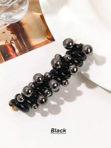 3pcs Women's Cute Faux Pearl Spiral Hair Tie, Women's Hair Ties, Hair Ties & Elastic Pearl Spiral Hair Ropes For Ponytail Or Braiding, Fashionable Hair Accessories Elegant, Hair Bobbles