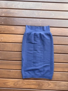 Women Skirts - Màu xanh hải quân - Xem 2