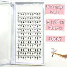 120 Quạt Mũi Nhọn Sắc Nét Mỏng Đầu Nhiệt Liên Kết Tập Premade Quạt Hàng Mi Làm Trước Xòe Cây Nối Mi - D - Xem 1