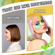 2-Piece Set Silicone Hair Dye Hat With Hook, DIY Hair Dyeing Cap, Professional Reusable Hair Color Cap, Silicone Hair Coloring Highlighting Cap For Highlighting And Dyeing - Multicolor - View 9