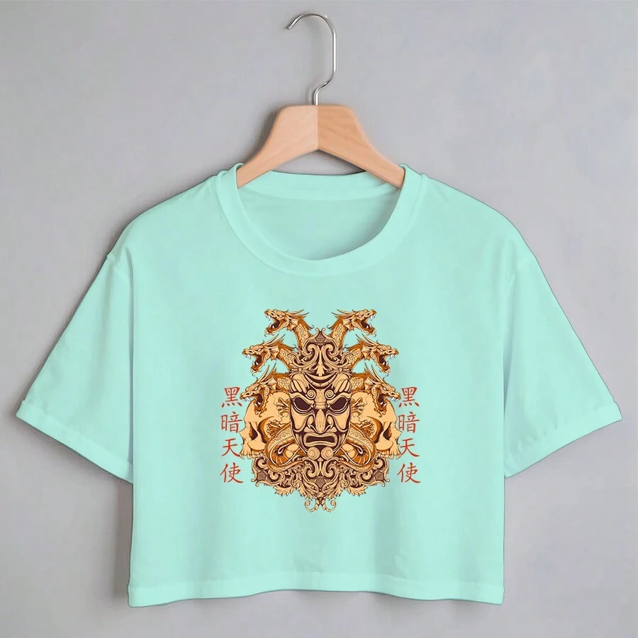 Women T-Shirts - 薄荷綠 - 查看 1