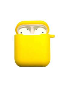 Vỏ bảo vệ silicon dày Tương thích với Airpod 1/2, Vỏ tai nghe không dây chống rơi của Apple - Nhiều màu - Xem 15