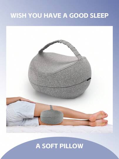  YUNDISSI Memory Foam Knäkudde, sovbenskudde, för sidoslipare & kvinnor - för att hålla kroppsformen, slappna av i knäna, rygg, ben och höfter, förbättra sömnkvaliteten., sängkläder, hem