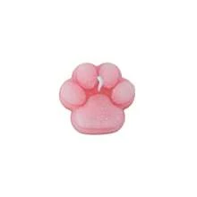 1pc Handmade Cat Paw Shaped Scented Candle, Aromatherapy Decor, Slight Color Difference
