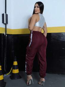 Women Pants - Màu Tím - Xem 3