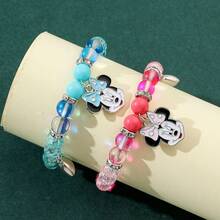 2件套卡通米奇米妮爱心磁珠手链时尚创意女士手链饰品 - mouse - 查看 3