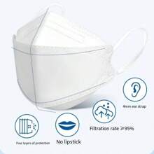 Zestaw wielokolorowych masek Morandi KF94, 10 szt./20 szt./50 szt., Pakowane pojedynczo maski 3D z wygodnym zaciskiem na nos i zaczepami na uszy, odpowiednie dla dorosłych mężczyzn, kobiet i nastolatków